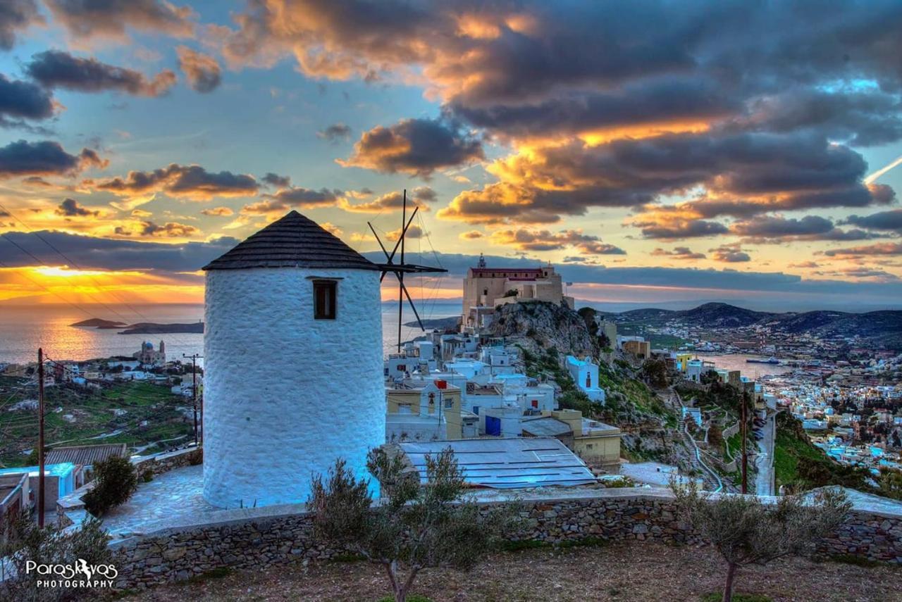 Anemomylos-Windmill Ermupoli Exteriér fotografie
